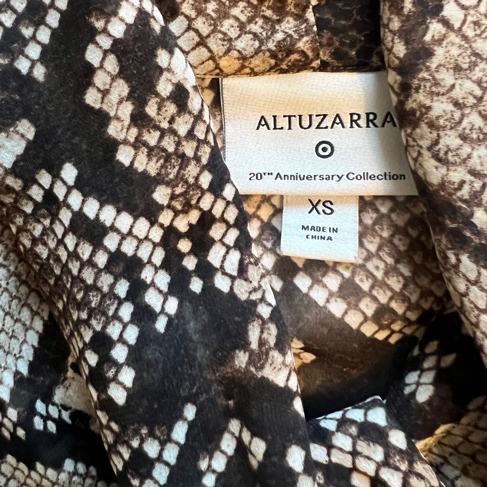 Altuzarra Target 20th Anniversary Snake Print Blouse